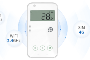 Rejestrator temperatury UbiBot WS4 do cold chain: WiFi/4G + GPS