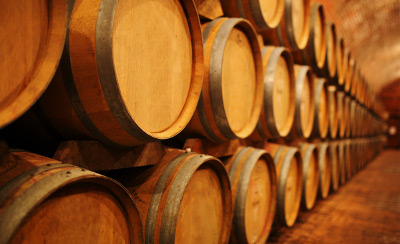 Temperatur- und Feuchtigkeitsmessung in einer Weinkellerei