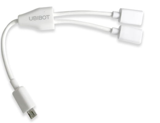 micro-usb-splitter für Datenschreiber Ubibot