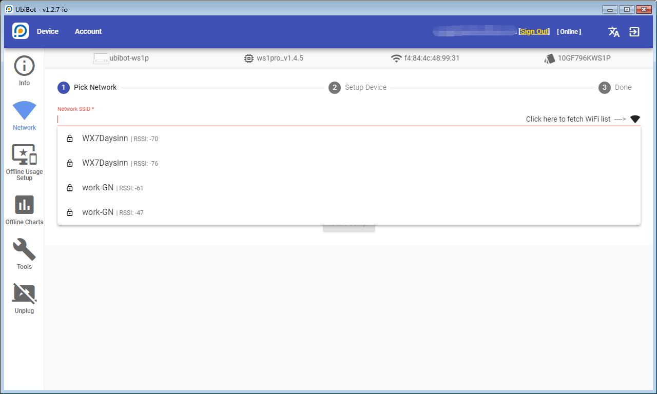 Konfiguracja narzedzia Ubibot dla Windows i Mac