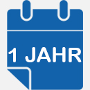 1 Jahr Garantie