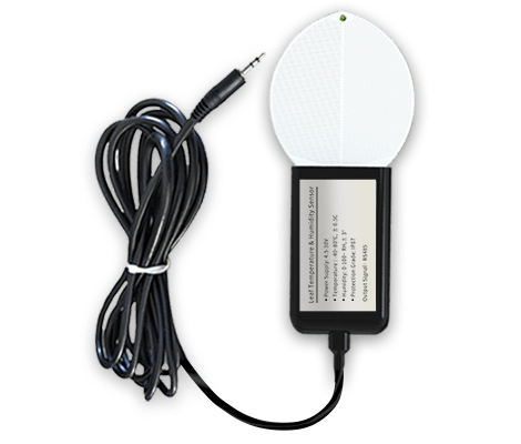 Czujnik symulujący właściwości liścia do pomiaru temperatury i wilgotności, kompatybilny z GS1