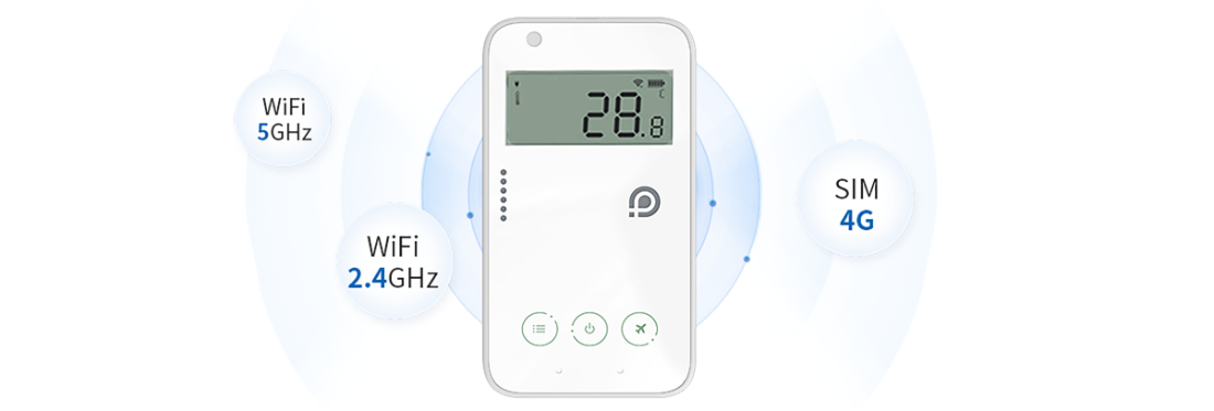 System monitorowania cold chain UbiBot WS4 z&nbsp;łącznością WiFi i&nbsp;4G/LTE 